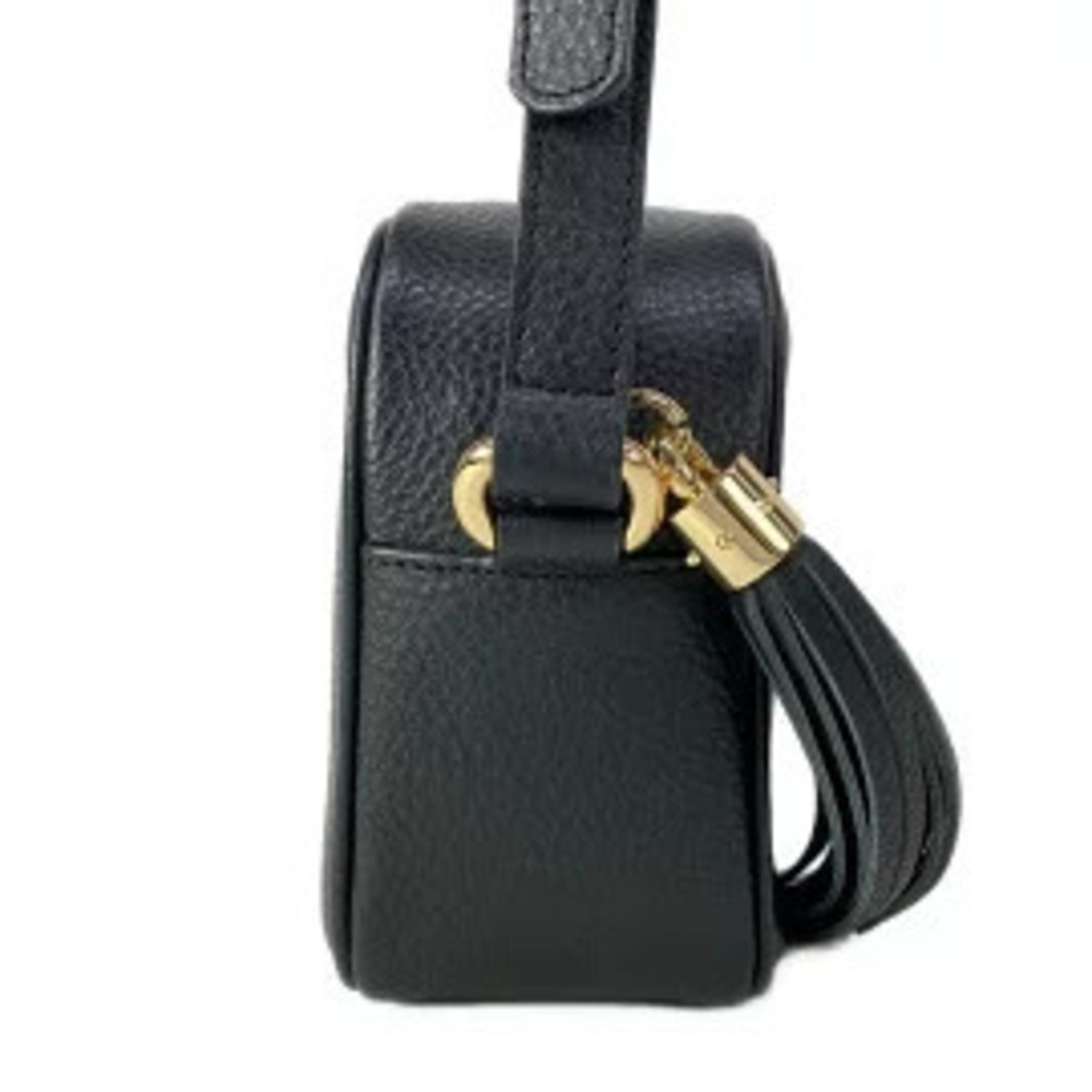 Gucci Soho Shoulder Bag Black Leather
